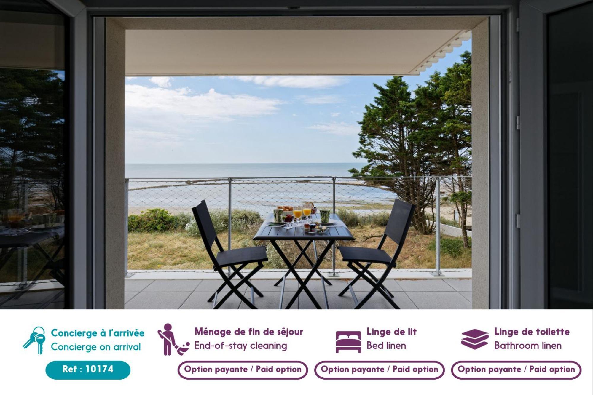 Face A La Mer - 50 M De La Plage Des Homardiers La Gueriniere Luaran gambar